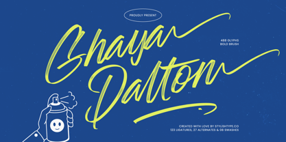 Ghaya Dalton Font Poster 1