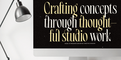 Oathfire Font Poster 13