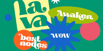Royal Avail Font Poster 2