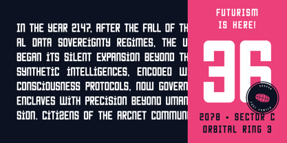 Sugena Font Poster 8