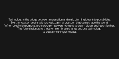 Quantuy Font Poster 4