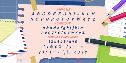 Penique Font Poster 5