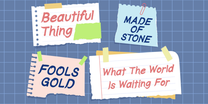 Penique Font Poster 2