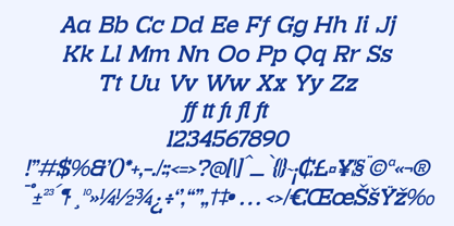 Burgela Font Poster 8