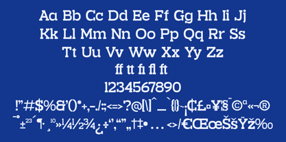 Burgela Font Poster 7