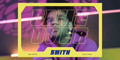 Acids Urban Font Poster 13