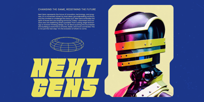 Acids Urban Font Poster 6