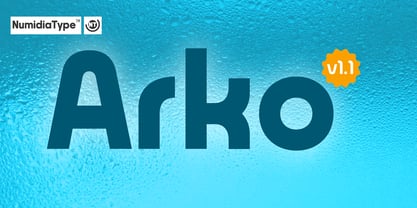 Arko Font Poster 1