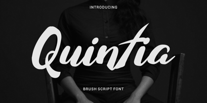 Quintia Font Poster 1