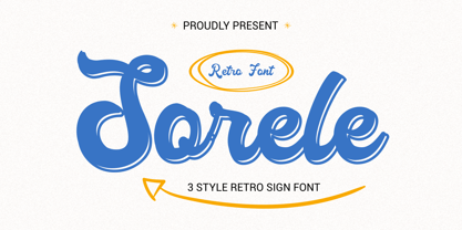 Sorele Font Poster 1