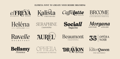 Elfreya Font Poster 8