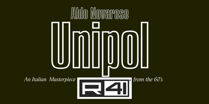 Unipol Font Poster 1