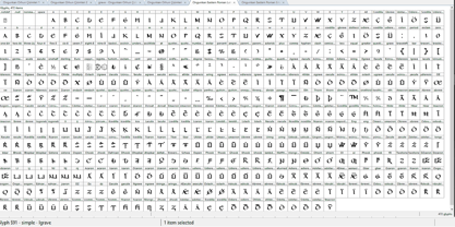 Ongunkan Eastern Roman Empire Font Poster 4
