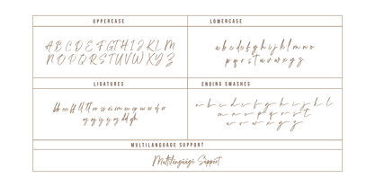 Hamillson Font Poster 9