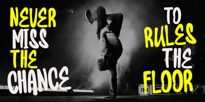 MC Tukah Melasick Font Poster 4