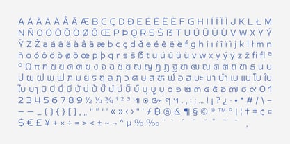 Nikhom Font Poster 9