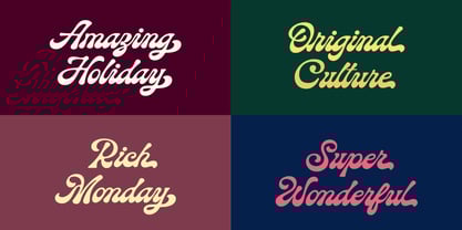 Nicholine Font Poster 6