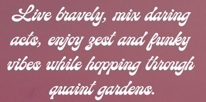 Nicholine Font Poster 5