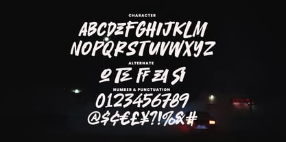 MC Tesion Gear Font Poster 5