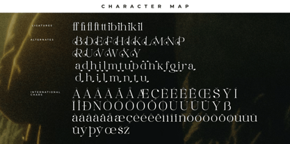 Maiken Font Poster 8