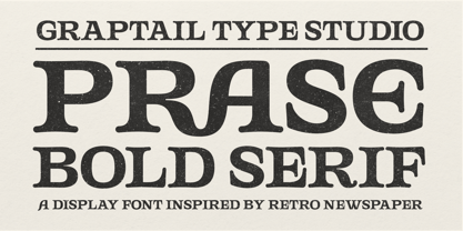 Gts Prase Font Poster 1