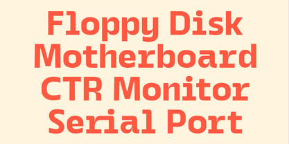 Glaftro Font Poster 4