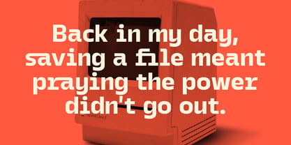 Glaftro Font Poster 3