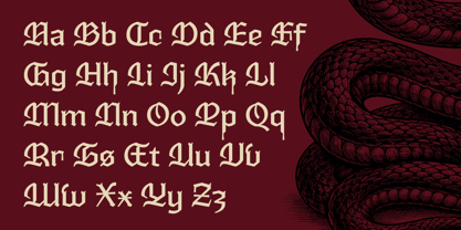 Ghivenic Font Poster 9