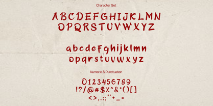 Awateru Font Poster 3