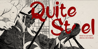 Awateru Font Poster 4