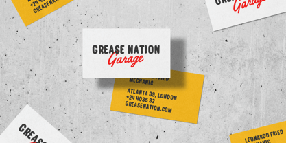 Roadscript Font Poster 14