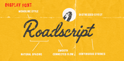 Roadscript Font Poster 9