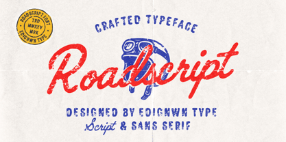 Roadscript Font Poster 1