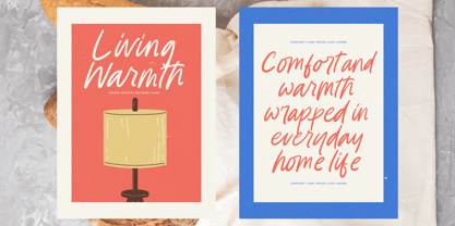 Floral Buttercup Font Poster 5