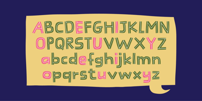 Bend Your Brain Font Poster 9