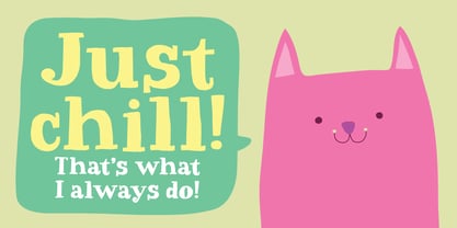 Spoil Me Font Poster 5