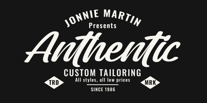 Montavie Font Poster 2