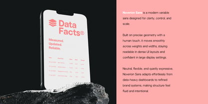 Noverion Sans Font Poster 3