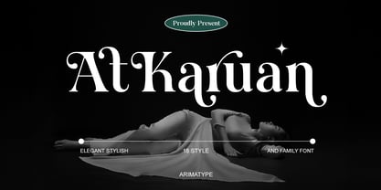 AT Karuan Font Poster 1