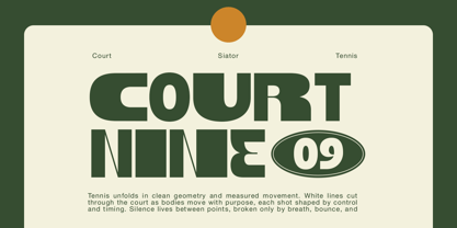Siator Font Poster 2