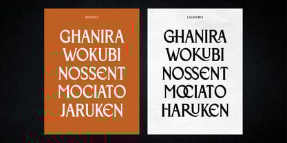 Beiruth Font Poster 7