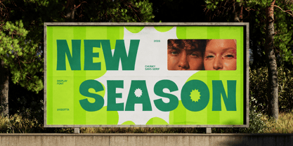 Odotta Font Poster 2