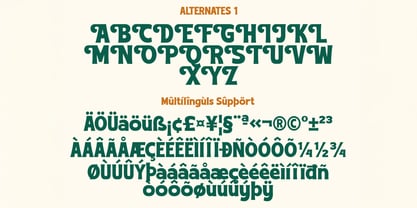 Choldem Rosther Font Poster 8