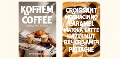Choldem Rosther Font Poster 2