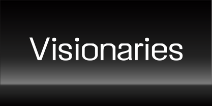 Visionaries Font Poster 1