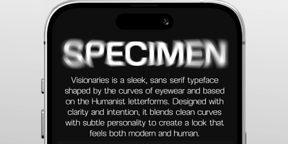 Visionaries Font Poster 10