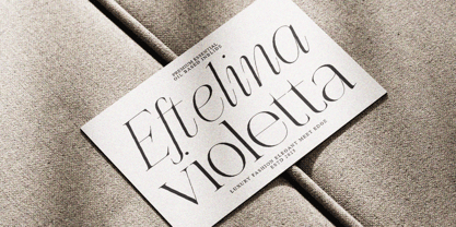 Editorial Ghaslaro Font Poster 9