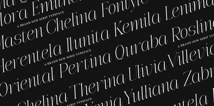 Editorial Ghaslaro Font Poster 5