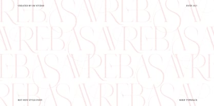 Editorial Ghaslaro Font Poster 7