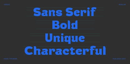 Rafigo Font Poster 4